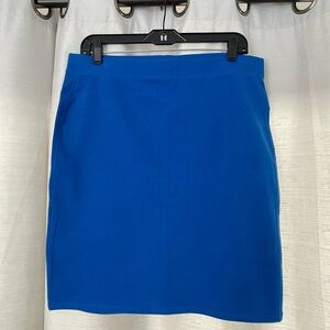 Old Navy Vibrant Blue Bodycon Skirt